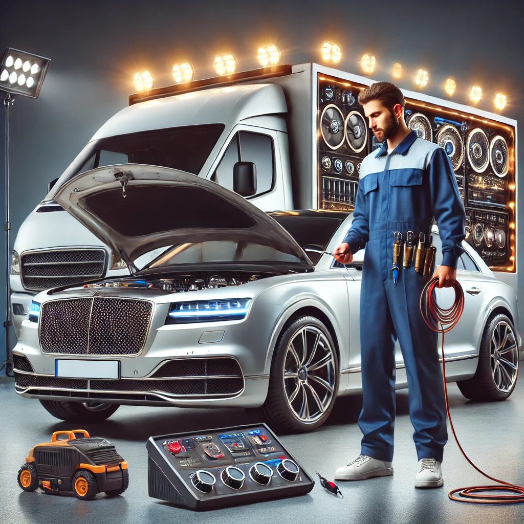 كهربائي سيارات متنقل